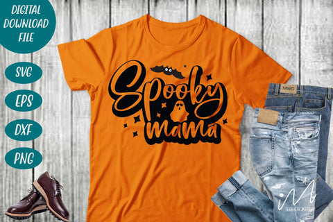 Spooky mama svg, Spooky mama sweet shirt, Spooky mama t shirt, Spooky mama cut files, mom t shirt, Halloween Mom t shirt, Gift for mom SVG Isabella Machell 
