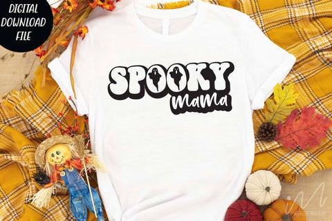 Spooky mama svg, Spooky mama sweet shirt, Spooky mama t shirt, Spooky mama cut files SVG Isabella Machell 