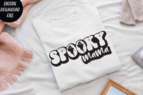 Spooky mama svg, Spooky mama sweet shirt, Spooky mama t shirt, Spooky mama cut files SVG Isabella Machell 