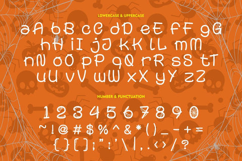 Spooky Monsta - Spider Web Display Font Font PutraCetol Studio 