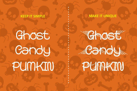 Spooky Monsta - Spider Web Display Font Font PutraCetol Studio 