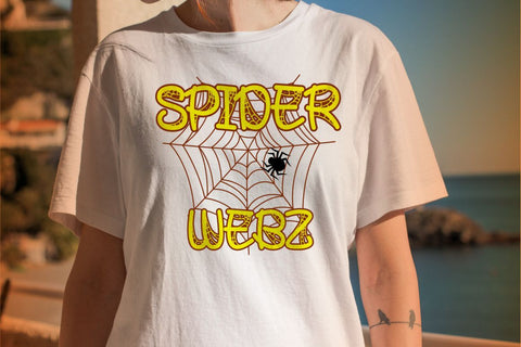 Spooky Monsta - Spider Web Display Font Font PutraCetol Studio 