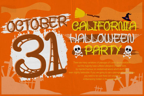 Spooky Monsta - Spider Web Display Font Font PutraCetol Studio 