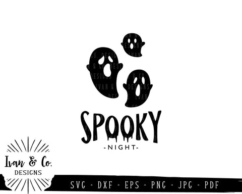 Spooky Night SVG Files | Halloween SVG (816132253) SVG Ivan & Co. Designs 