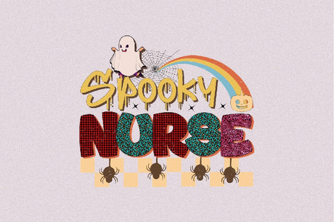 Spooky Nurse Sublimation SVGArt 