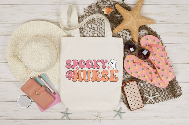 Spooky Nurse SVG, Retro Halloween Nurse SVG SVGista 