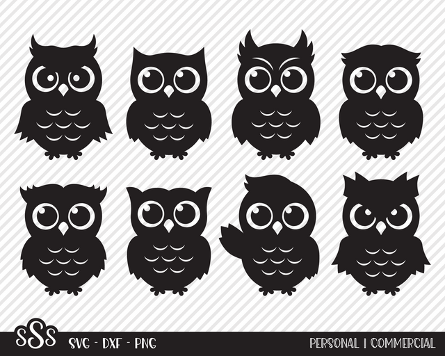 Spooky Owl Bundle | Halloween SVG SVG Texas Southern Cuts 