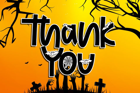 Spooky Party Font Stefani Letter 