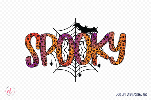 Spooky PNG - Halloween PNG Sublimation Sublimation CraftLabSVG 