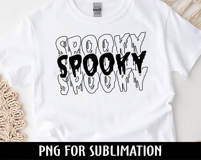 Spooky PNG- Sublimation Digital Download,Halloween sublimation, Witchy png,Halloween png, Spooky designs Sublimation BouDesign 