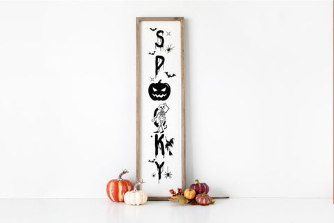 Spooky Porch Sign SVG SVGs,Quotes and Sayings,Food & Drink,On Sale, Print & Cut SVG DesignPlante 503 
