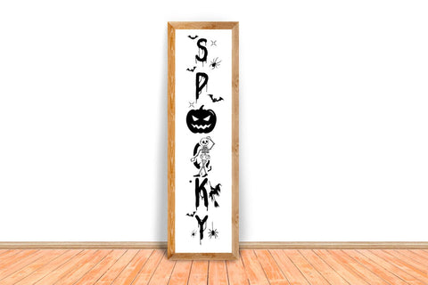 Spooky Porch Sign SVG SVGs,Quotes and Sayings,Food & Drink,On Sale, Print & Cut SVG DesignPlante 503 