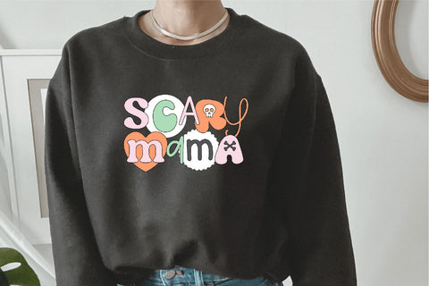 Spooky Ransom Halloween Cut-Out Font Font Blush Font Co. 