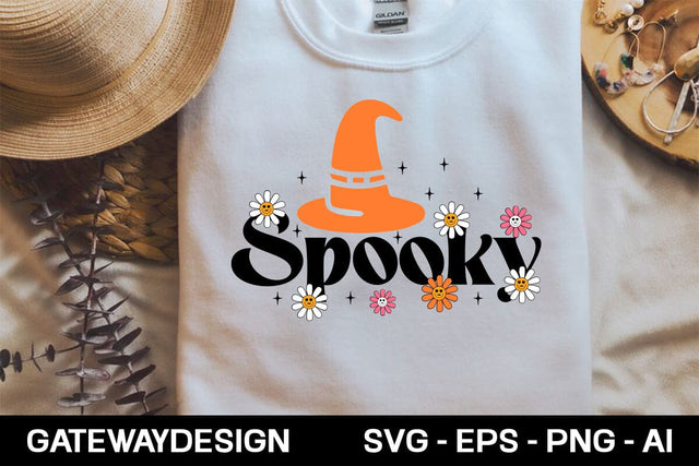 Spooky retro svg design SVG designmaster24 