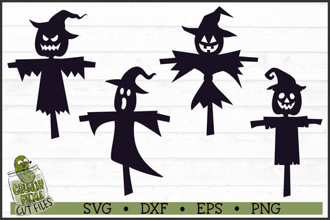 Spooky Scarecrows SVG Files SVG Crunchy Pickle 