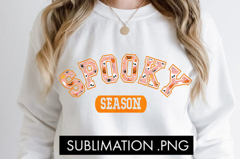 Spooky Season College PNG Sublimation SVG Freeling Design House 