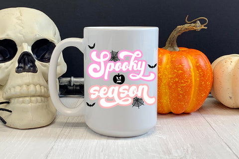 Spooky Season Halloween Sublimation I Pink Halloween PNG Sublimation Happy Printables Club 