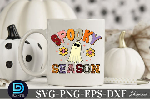 Spooky season, Halloween Sublimation SVG Design Sublimation DESIGNISTIC 