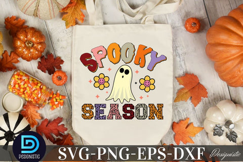 Spooky season, Halloween Sublimation SVG Design Sublimation DESIGNISTIC 