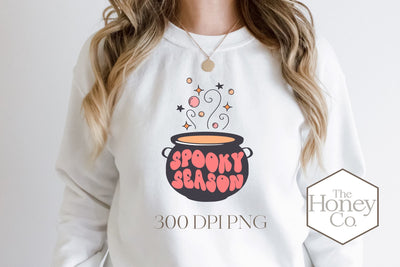 Spooky Season Halloween Sublimation Witch Cauldron Sublimation The Honey Company 