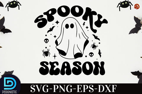 Spooky season, Halloween SVG Design, Halloween SVG Design SVG DESIGNISTIC 