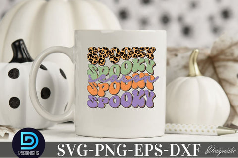 Spooky Season, Halloween SVG Design Sublimation DESIGNISTIC 