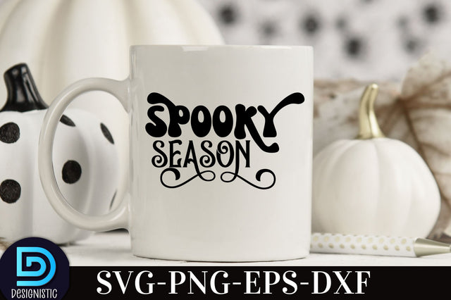 Spooky season, Halloween SVG Design SVG DESIGNISTIC 