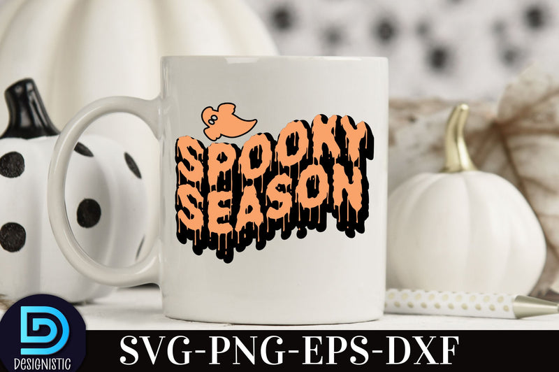 Spooky season, Halloween SVG Design SVG DESIGNISTIC 
