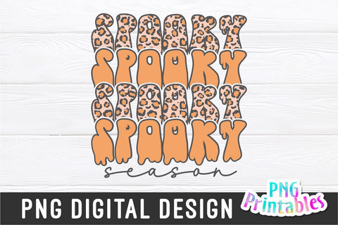 Spooky Season png - Halloween png - Print File - Halloween Sublimation Design - Halloween Shirt png - Digital Download Sublimation Svg Cuttables 