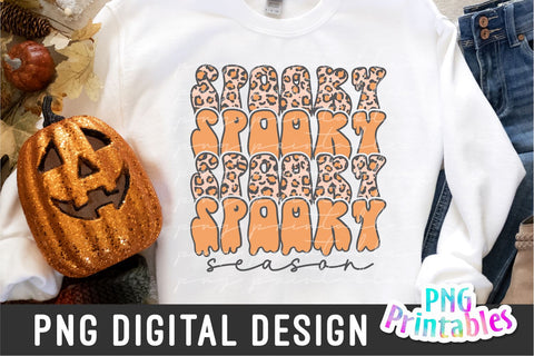 Spooky Season png - Halloween png - Print File - Halloween Sublimation Design - Halloween Shirt png - Digital Download Sublimation Svg Cuttables 