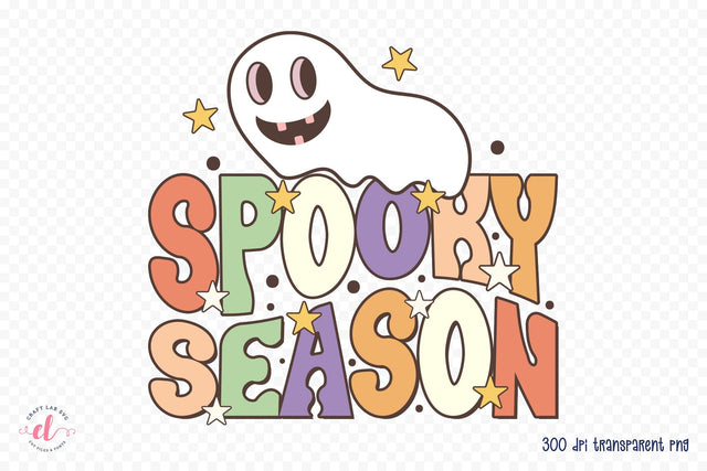 Spooky Season - Retro Halloween Sublimation Sublimation CraftLabSVG 