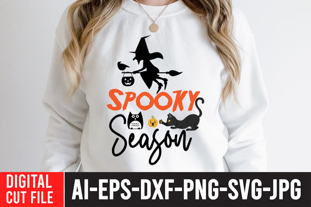 Spooky Season SVG Cut File SVG BlackCatsMedia 