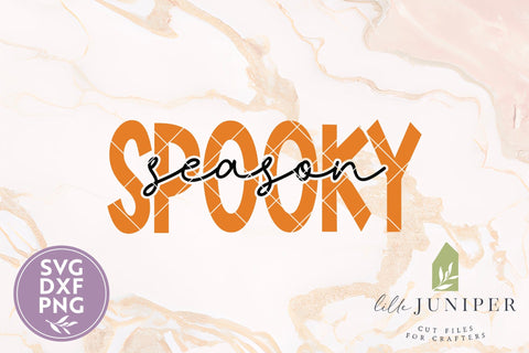 Spooky Season SVG, Cute Halloween Shirt Design SVG LilleJuniper 