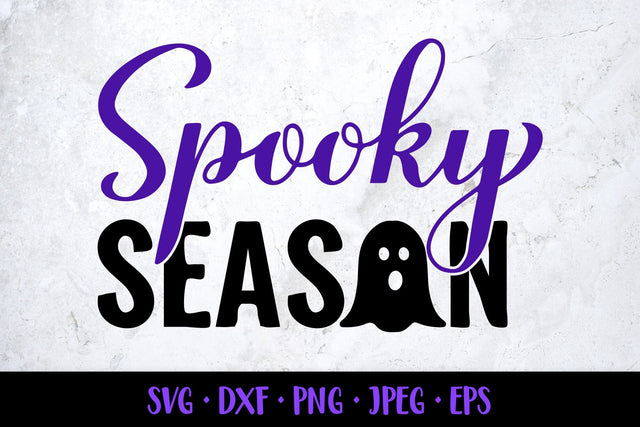 Spooky season SVG. Funny Halloween quote. Shirt design SVG LaBelezoka 
