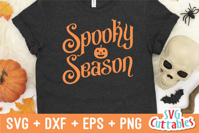 Spooky Season svg - Halloween - svg - dxf - eps - png - Halloween Shirt SVG - Silhouette - Cricut Cut File - Digital Download SVG Svg Cuttables 