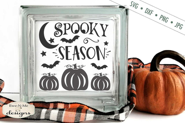 Spooky Season SVG - Pumpkins Bats Moon Stars SVG SVG Ewe-N-Me Designs 
