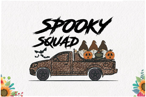 Spooky Squad Gnomes Sublimation Sublimation Jagonath Roy 