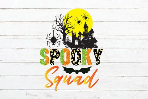 Spooky Squad Sublimation Design Sublimation Rafiqul20606 