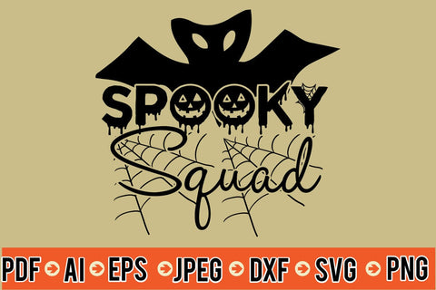 Spooky Squad SVG SVG MStudio 