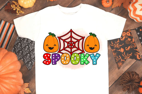 Spooky Sublimation PNG, Halloween Sublimation Design Sublimation Regulrcrative 