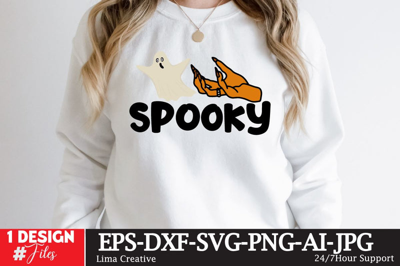 Spooky SVG Cute File ,Halloween SVG Design SVG Insomnia Std 