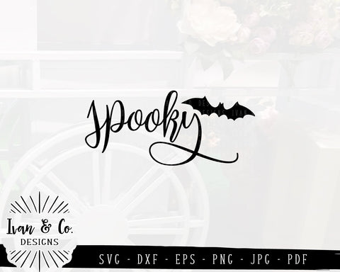 Spooky SVG Files | Halloween | Bat SVG (877250993) SVG Ivan & Co. Designs 