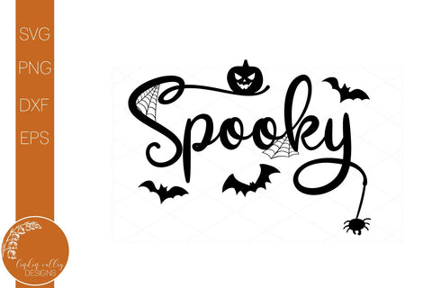 Spooky SVG-Halloween Quote SVG SVG Linden Valley Designs 