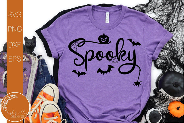 Spooky SVG-Halloween Quote SVG SVG Linden Valley Designs 