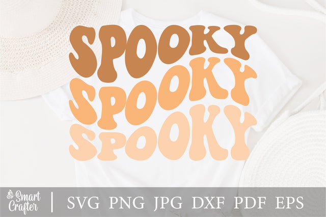Spooky SVG, Spooky Clipart ,Halloween svg png ,Spooky shirt svg, Spooky Vibes svg, Halloween shirt svg, trick or treat svg, Ghost svg dxf SVG Fauz 