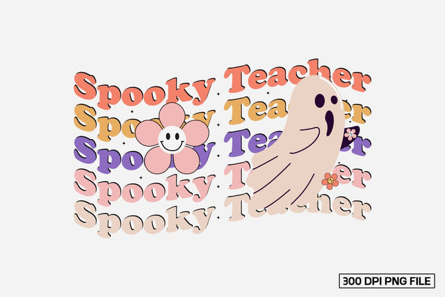 Spooky Teacher Sublimation Sublimation designmaster24 