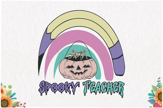 Spooky Teacher Sublimation Sublimation Jagonath Roy 