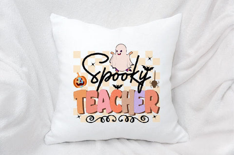 Spooky Teacher Sublimation SVGArt 