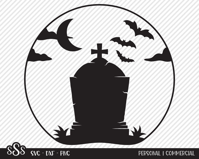 Spooky Tombstone | Halloween SVG SVG Texas Southern Cuts 