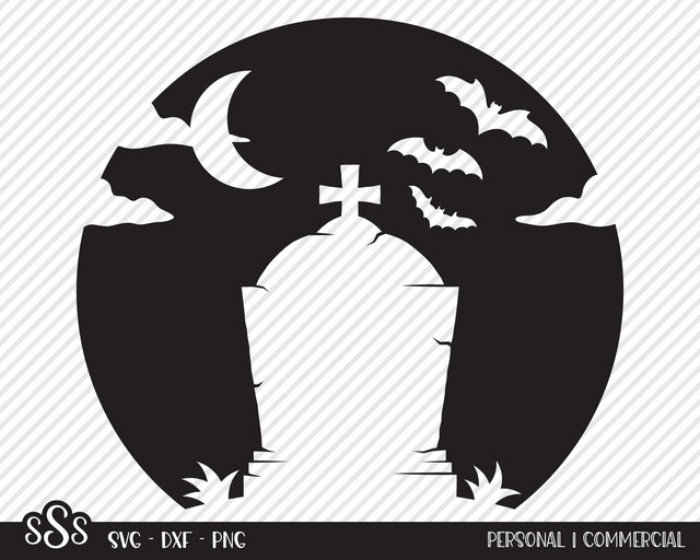 Spooky Tombstone | Halloween SVG SVG Texas Southern Cuts 
